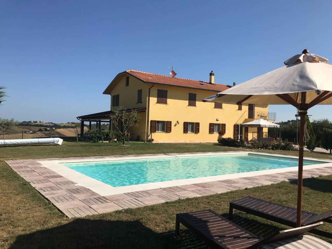 B&B Villa Olesia Ostra Exterior foto